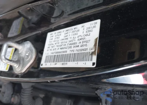 2009 Honda Accord Sdn 3.5 Ex-L/Ex-L z USA, uszkodzony, nr VIN 1HGCP36899A026659